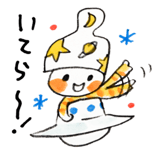 Satoshi's happy characters vol.22 sticker #4160053