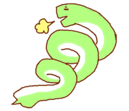 Fukidashihebi sticker #4160376