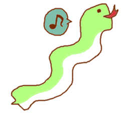 Fukidashihebi sticker #4160377