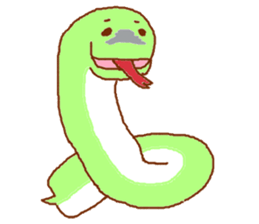 Fukidashihebi sticker #4160378