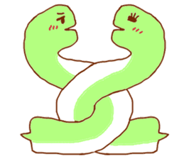 Fukidashihebi sticker #4160394