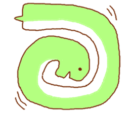 Fukidashihebi sticker #4160397