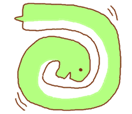 Fukidashihebi sticker #4160397