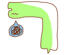 Fukidashihebi sticker #4160402