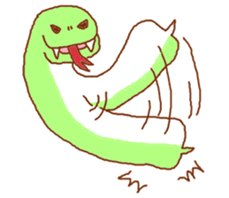 Fukidashihebi sticker #4160408