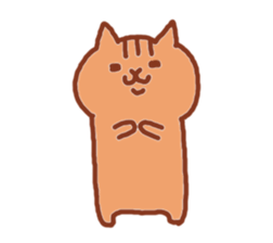 Kawaii! Speaking Japanese cat sticker #4160914