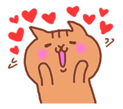 Kawaii! Speaking Japanese cat sticker #4160931