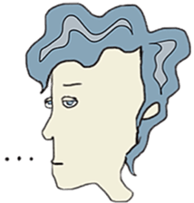 lovable man sticker #4161016