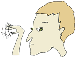 lovable man sticker #4161024