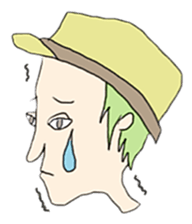 lovable man sticker #4161026