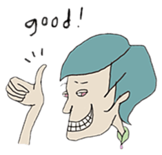 lovable man sticker #4161029