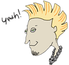 lovable man sticker #4161033