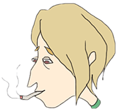 lovable man sticker #4161035