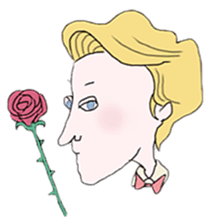 lovable man sticker #4161042