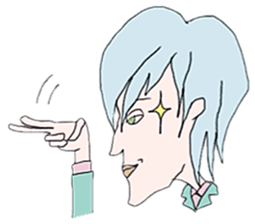 lovable man sticker #4161044