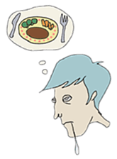 lovable man sticker #4161051