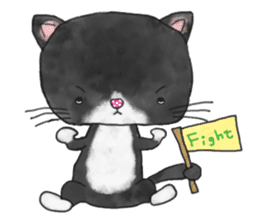 1 day of free cats sticker #4161112