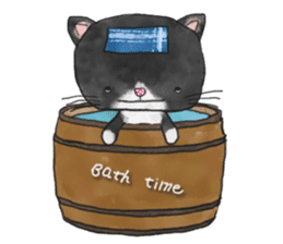 1 day of free cats sticker #4161115