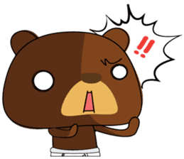 Muffin Kuma2(baby) : Bear chocolate. sticker #4161540