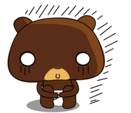 Muffin Kuma2(baby) : Bear chocolate. sticker #4161551