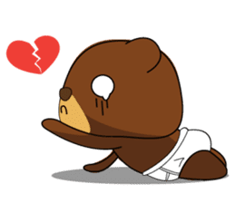 Muffin Kuma2(baby) : Bear chocolate. sticker #4161552