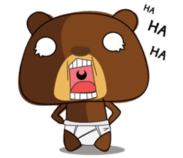 Muffin Kuma2(baby) : Bear chocolate. sticker #4161553