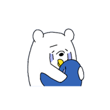 Polar bear Mr.Taro sticker #4161608