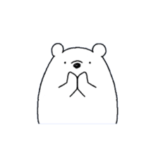 Polar bear Mr.Taro sticker #4161613