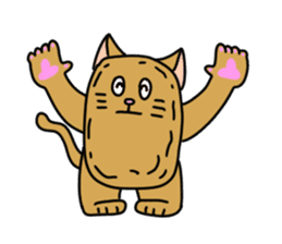 Cat nugget sticker #4161739