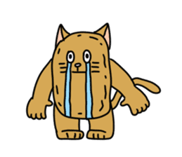Cat nugget sticker #4161741