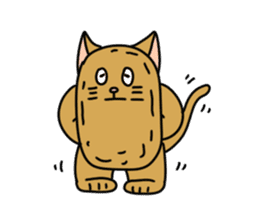Cat nugget sticker #4161742
