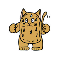 Cat nugget sticker #4161744