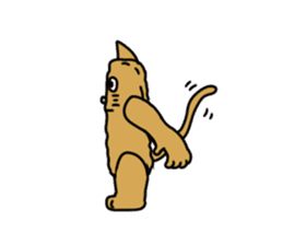 Cat nugget sticker #4161746
