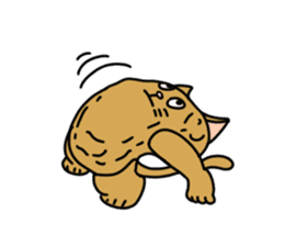 Cat nugget sticker #4161750