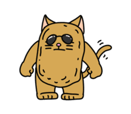 Cat nugget sticker #4161756