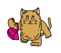 Cat nugget sticker #4161757