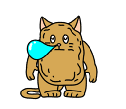 Cat nugget sticker #4161760
