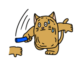 Cat nugget sticker #4161763