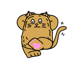 Cat nugget sticker #4161767