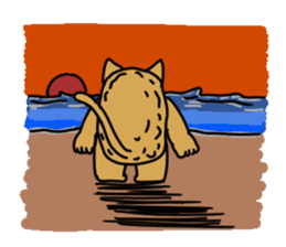 Cat nugget sticker #4161770