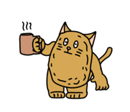 Cat nugget sticker #4161772