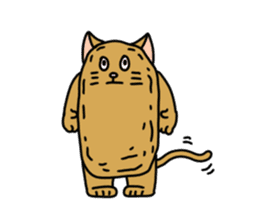 Cat nugget sticker #4161775