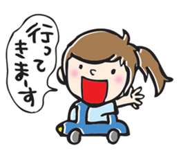 football boys and girls sticker #4161985