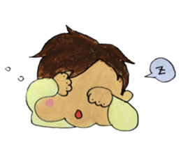 chubby cheeks sticker #4162385