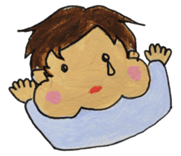 chubby cheeks sticker #4162387
