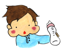 chubby cheeks sticker #4162389