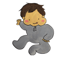 chubby cheeks sticker #4162399