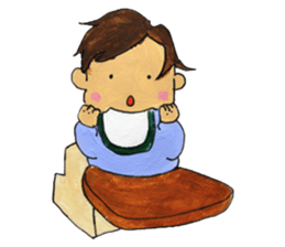 chubby cheeks sticker #4162401