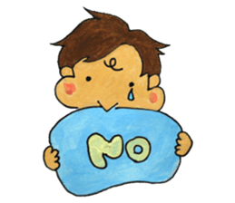 chubby cheeks sticker #4162414