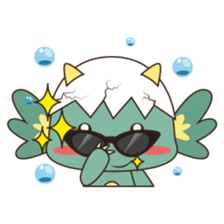 Gon, the water dragon sticker #4162892